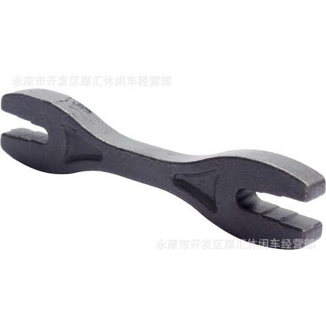 6-in-1 steel wheel spoke wrench, tensioner adjuster, and repair tools for off-road motorcycles, street bikes, and sports bikes. (1/5)
