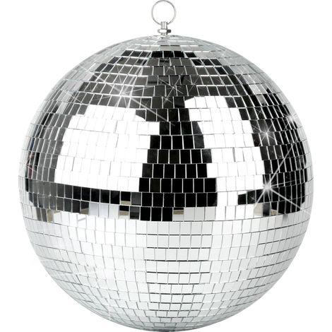 Boules à facettes 30 cm Boule disco - Décoration Scintillante pour Fêtes et Événements, argenté (1/5)