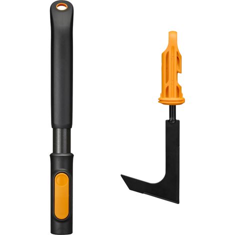 Tête de grattoir à pavés FISKARS ONECLICK + manche 29 cm
