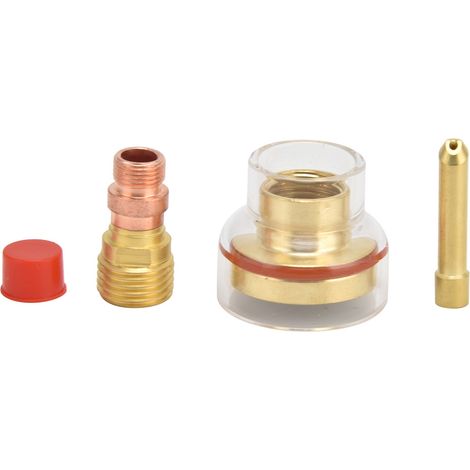 1,6-mm-WIG-Schweißset, Schweißbrenner, Glasdüse, Argon-Schweißbrenner für WP 17/18/26 (1/5)