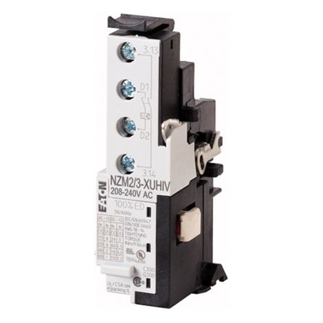 Déclencheur à manque de tension 110 130VAC +2Fa 000259589 EATON NZM2/3 XUHIV110 130AC