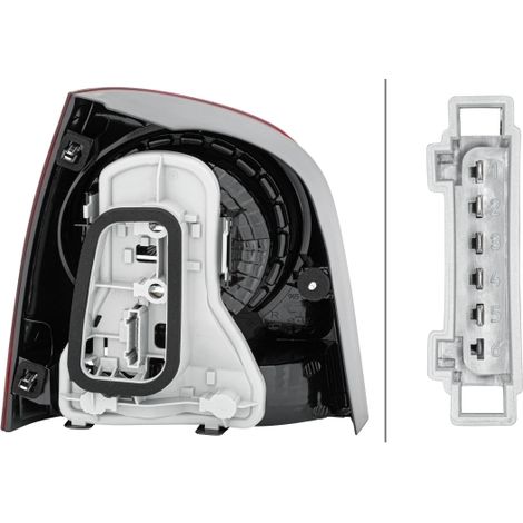 Feu arrière Hella 2VP 965 303-081 VW 6Q6 945 096 AB 6Q6 945 096 M