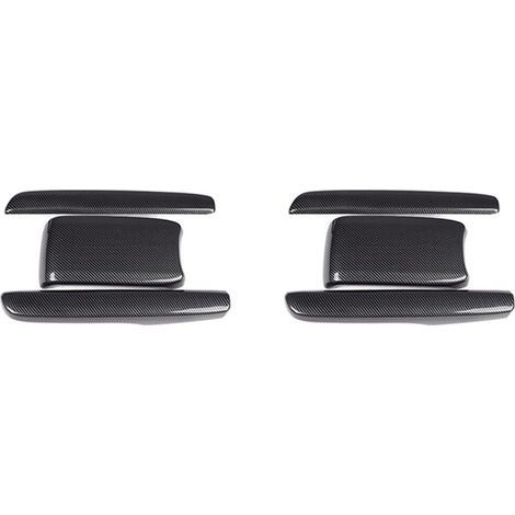 fundas protectoras de fibra de carbono para la caja del reposabrazos central del coche (modelos 2010-2019)