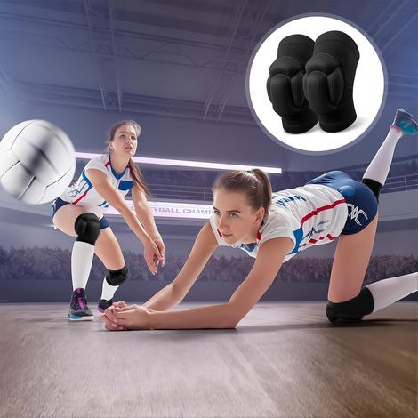 Knieschoner – Professionelle Schutzkleidung mit stoßdämpfenden und rutschfesten Eigenschaften, atmungsaktive Kompressions-Knieschoner für Männer/Frauen, Jugendliche und Erwachsene – für Indoor- und Ou (1/5)