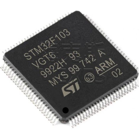 Electronic components of the STM32F103VGT6 STM32F103ZCT6 chip, 5 units to assemble.