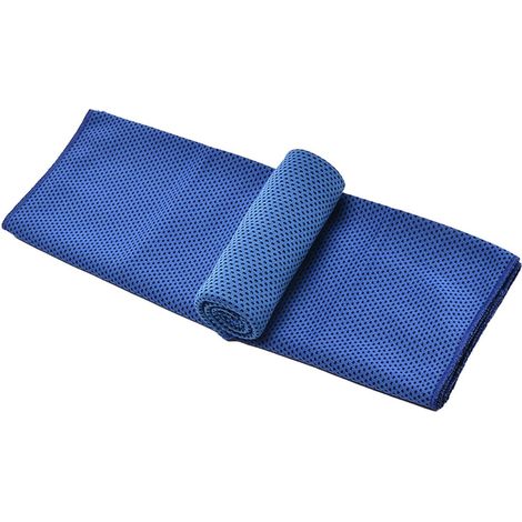 Serviette froide, serviettes rafraîchissantes Serviettes rafraîchissantes Serviette portative douce et respirante pour sueur froide, serviette de refroidissement
