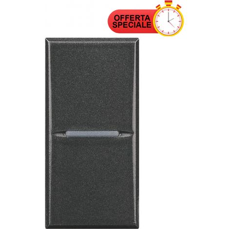 BTICINO Deviatore 1P 10A 250Vac Axolute Antracite