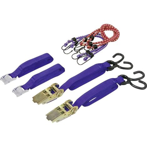 Unitec Set de Correas de Amarre Duraderas para Transporte