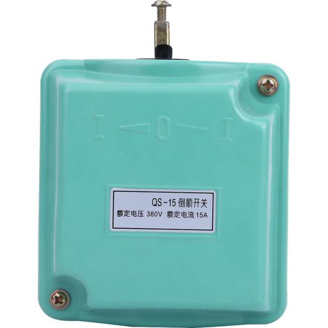QS-15 380V 15A Wendeschalter für Motoren, Drehrichtungsumschalter (1/4)