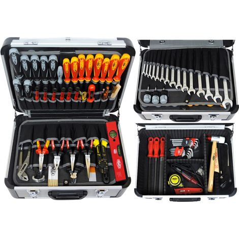 FAMEX Coffret d'outils de mécanicien 128 pièces - PROFESSIONAL - 418-88 (1/5)
