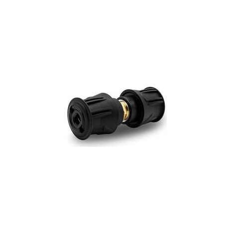 Accessoires pour nettoyeurs haute pression, pistolets à eau haute pression, raccords rapides haute pression à double extrémité Karcher, 1 adaptateur de raccordement de tuy- (1/5)