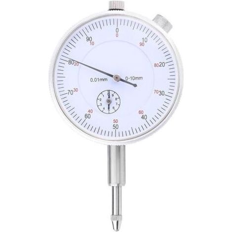Indicateurs à cadran Métrique Comparateur de Précision 0,01 mm, Plage de 010 mm (1/5)