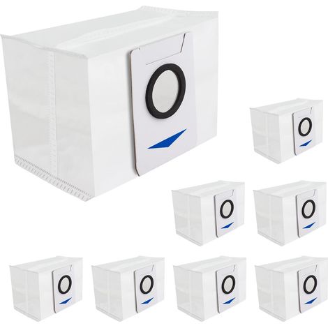 Anwendbar kompatibel mit Ecovacs Deebot X1 Omni / X1 Plus / T10 Plus – 10er-Pack austauschbarer Staubsaugerbeutel für Ecovacs Deebot (1/5)