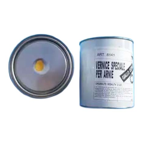 Vernice speciale per arnia da 1 kg. (giallo ocra)