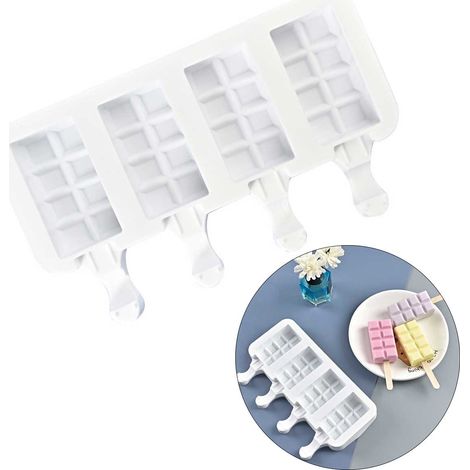 Moule en silicone DIY pour verre - glace blanche - AquaForge (1/3)