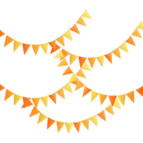 Drape Festif - Drape en Tissu Feutré - Pour Célébration Ouverture Commerciale - 200 x 17 x 13 cm - Lot de 5 (1/5)