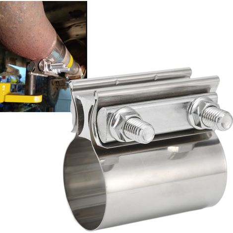 Collier de serrage pour tuyau d'échappement sans alésage en acier inoxydable 304 (TP-1021) 2 pouces (1/5)