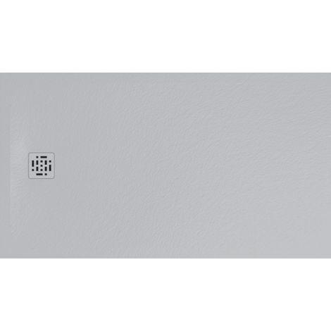 Duschwanne grau 90x160 cm Globo Serie Docciapietra DP16090502  Grau - Mineralsolid