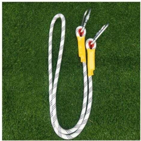 Corde d'escalade Diamètre Blanc 14mm Corde D'escalade En Plein Air, Corde Statique De Sauvetage De Haute Résistance For Alpinisme De Haute Résistance, Corde For La Randonnée Spéléologie ( Size : 1m )