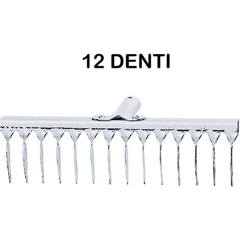 RASTRELLO AERATORE 12 denti cm 32 12 denti cm 32