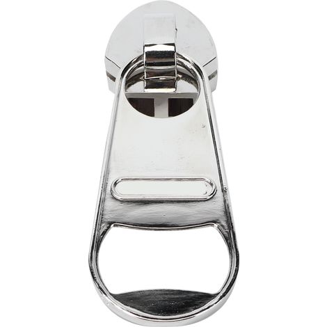 Ouvre-bouteille magnétique en alliage de zinc en forme de fermeture éclair, ouvre-boîte magnétique pour réfrigérateur, décoration pour la maison, le bar ou une fête.