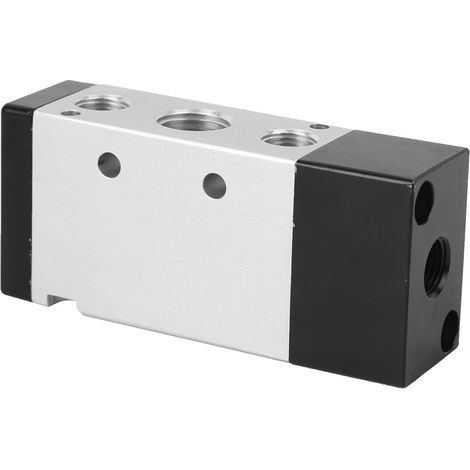 Vanne de commande pneumatique 5 voies à 2 positions, vanne d'air, alliage d'aluminium, accessoire mécanique, 4A310-10 G3/8 pouce (1/5)