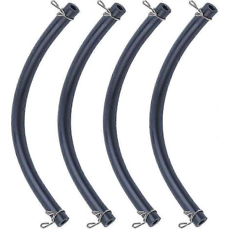 4 tuyaux d'alimentation en carburant avec colliers de serrage pour moteur Honda GX110 GX120 GX140 GX160 GX200 et générateur EG2500X 91424-Z4F-801 (1/5)