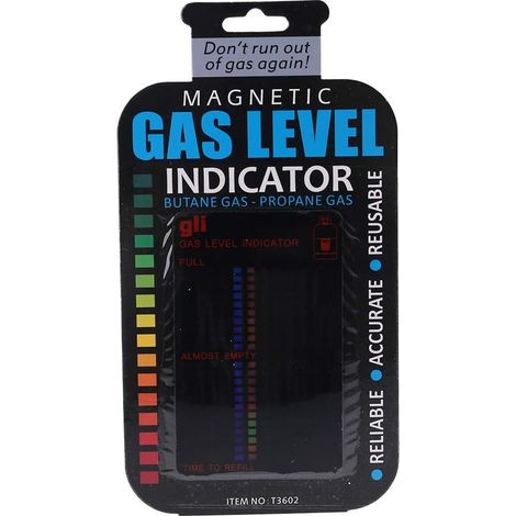 Bouteille de gaz propane, butane, GPL avec indicateur de niveau magnétique (1/5)