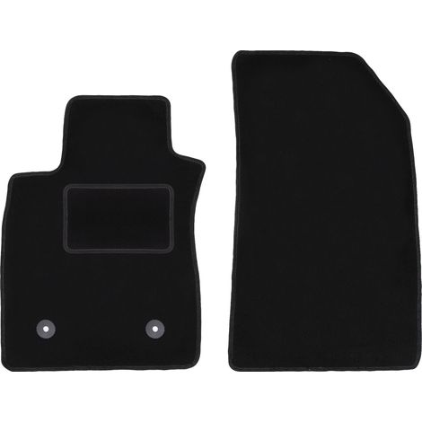 Tapis avant noirs pour Renault Clio III break, berline (2005-2012) (1/5)