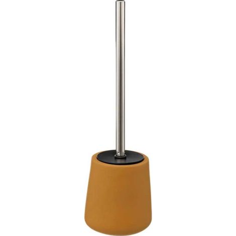 Brosse WC Design "Cocon" 40cm Marron Tabac (1/3)