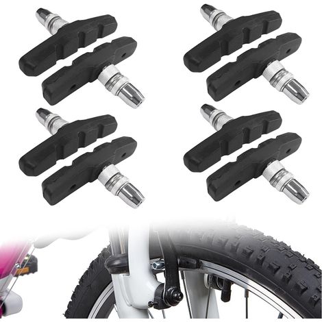 Satz mit 8 Bremsbelägen, Bremsbacken, 70 mm, für V-Brakes, für Rennräder, Mountainbikes (1/5)