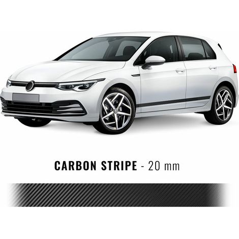 Stripe Striscia Adesiva Carbonio per Auto 20 mm x 6 mt (1/5)