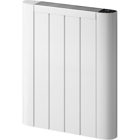 Reina Serre Electric Horizontal Aluminium Radiator 580mm H x 480mm W - White (1/5)