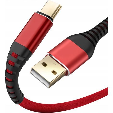 Cable de carga rápida tipo C reforzado de 2 m de largo Koanni