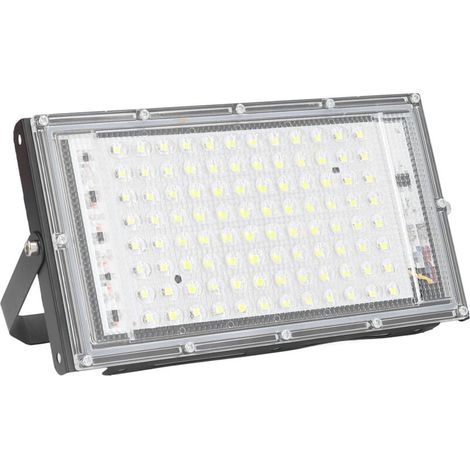Projecteur LED 100W 10000 Lumens Étanche IP66 Blanc Froid 120° 220V-240V Éclairage Extérieur