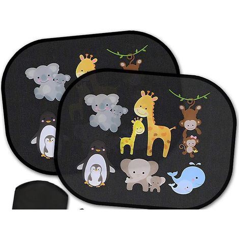 pare Soleil Voiture Bb, 2 Pices Par Soleil Pour Voiture 45x36cm Par Soleil Pour Voiture Pas Besoin De Ventouse Protection Uv Pare Soleil Voiture A (1/5)