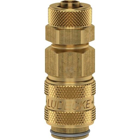 Enchufe r谩pido con tuerca de apriete 4 x 6 mm L脺DECKE ESM4TQ (1/2)