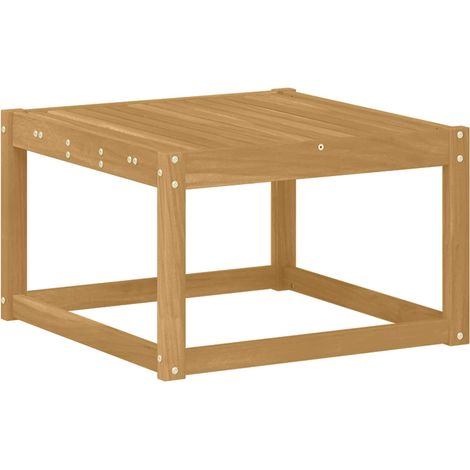Maison Exclusive - Tisch für Outdoor Massivholz Akazie Weiß 59 x
