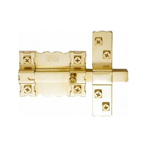 PASADOR CERROJO DORADO