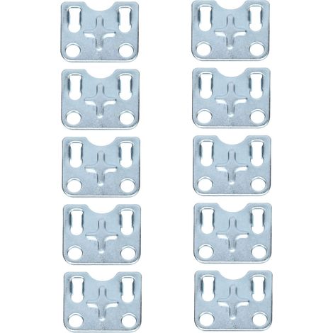 Lot de 10 plaques de guidage de tige de poussoir en fer pour accessoires de générateur essence, moteur diesel 168F (1/5)