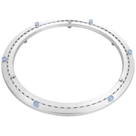 Roulement De Plateau Tournant en Métal, Rond Pivotant Base, Rotatifs 360°, Roulements à Billes à Une Rangée, pour Les Charges Lourdes, ø35cm (1/4)