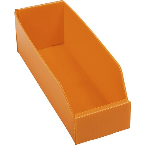 FRANKEL kaiserkraft, Bac de stockage pliant en plastique, L x l (1/3)