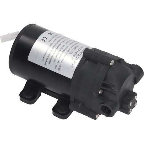 Pompe surpresseur à membrane 24V DC 60W 100G, filetage femelle G3/8, auto-amorçante, avec adaptateur UE 200-240VAC (1/5)