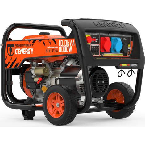 Groupe électrogène 8000W-400V 7000W-230V essence triphasé démarrage électrique modèle Bentayga (1/3)