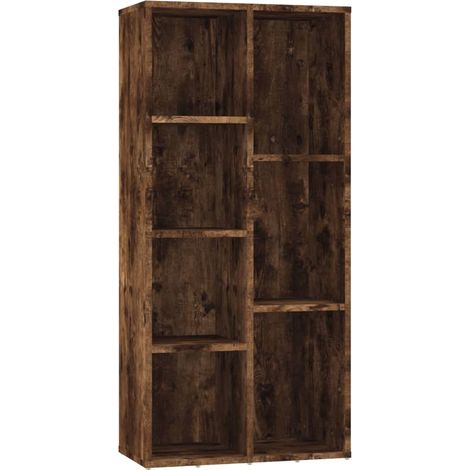 Maison Exclusive - Bücherregal Räuchereiche 50x25x106 cm
