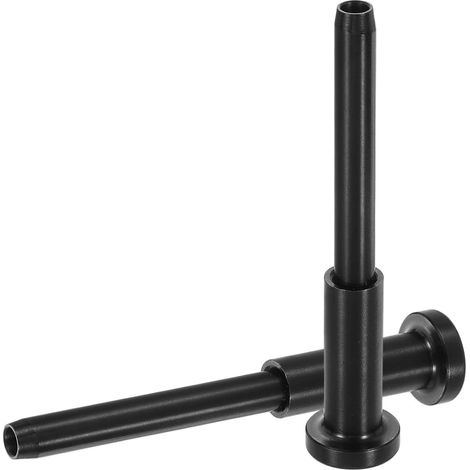 10 Pcs Kit De Rampe Cable Invisible, 1/8" 316 Acier Inoxydable Recepteur Invisible Et Embout A Raccord Etiré Tendeur Pour Rampe De Terrasse, Escaliers, Poteaux Bois Metal, Noir (1/5)