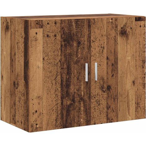 Wandschrank Altholz 80 x 42,5 x 64 cm Holzwerkstoff vidaXL (1/5)