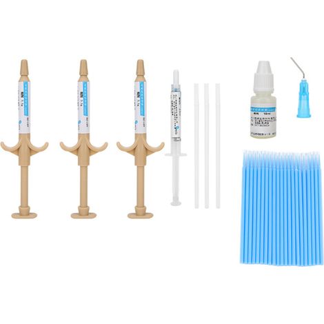 Kit de colle orthodontique autopolymérisante pour brackets et attaches dentaires