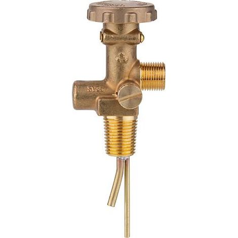 Banyo – Robinet gaz pour bouteille propane 425g – Soupape de rechange – Filetage plomberie 1/4" – Raccord 2 – Gaz butane/propane