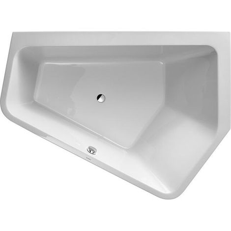 Duravit Paiova Fünfeck Badewanne, Ecke rechts, 2 Rückenschrägen, (1/5)